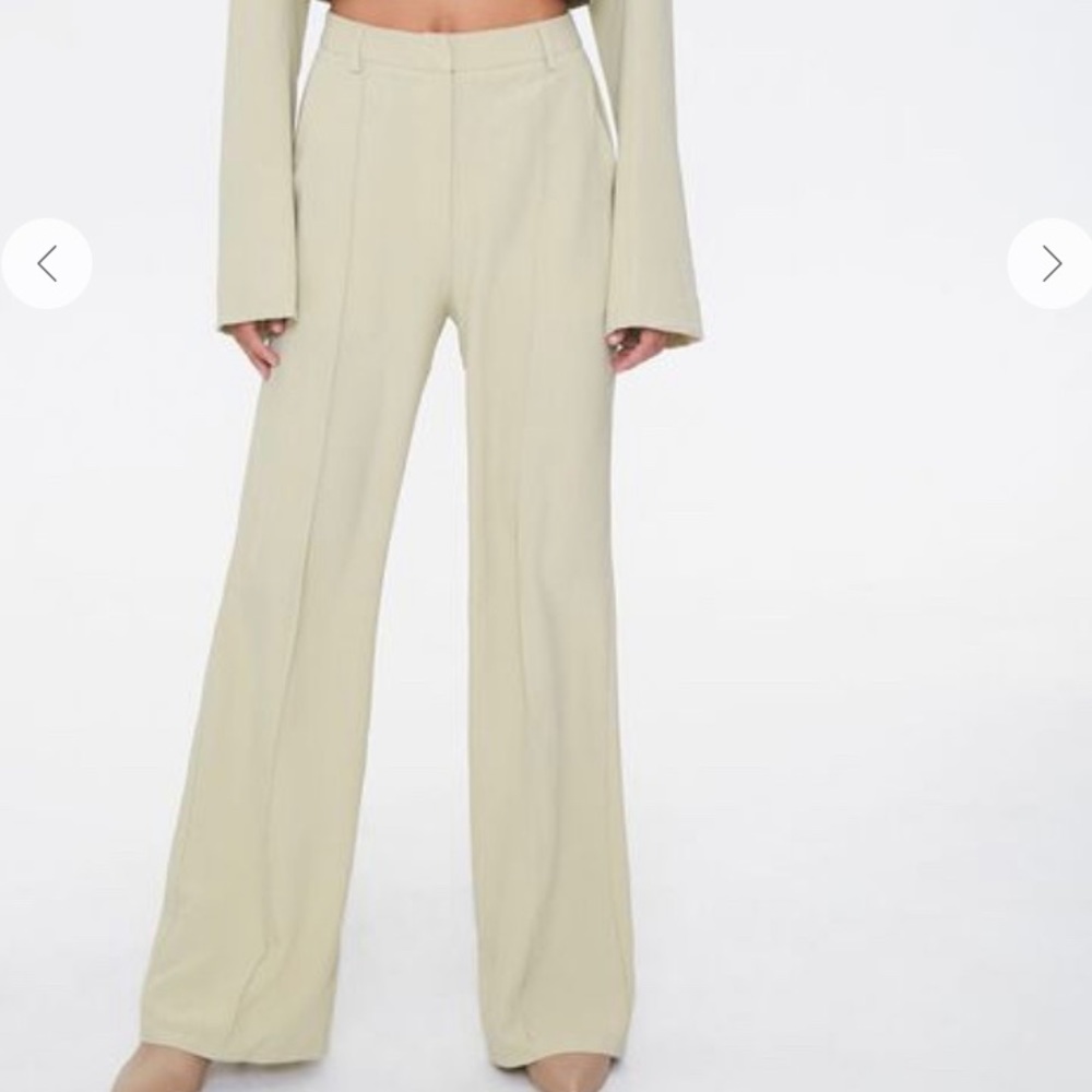 Light green trousers